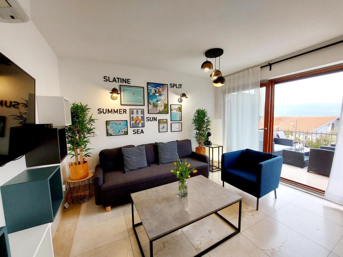 Apartment Livia Slatine Esterno foto